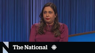 TheMoment a Jeopardy contestant hit the Canadian category jackpot [upl. by Anreval618]