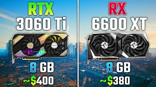 RTX 3060 Ti vs RX 6600 XT  Test in 7 Games [upl. by Peppel]