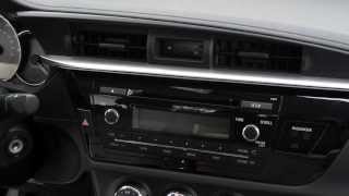 2014 Toyota Corolla L Radio amp Dash Trim Removal  CE S 11th Gen Stereo [upl. by Victorie631]