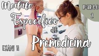 MODULO ESPECIFICO DE PREMEDICINA EXANI II PARTE 2 [upl. by Ahens]