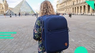 Fjallraven Travel Pack Review  35L CarryOn Clamshell Backpack For Traveling [upl. by Anilejna]