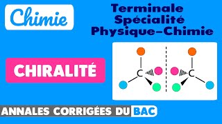 6  8 EXERCICES FACILES et CORRIGÉS SUR LA CHIRALITÉ ET LA STÉRÉOISOMÉRIE EN TERMINALE [upl. by Chally]