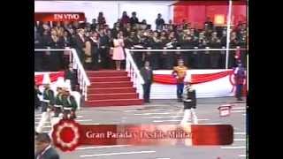 DELEGACIONES LATINOAMERICA EN DESFILE MILITAR DEL PERU 2011mp4 [upl. by Largent]