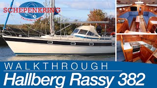 Hallberg Rassy 352 for sale  Yacht Walkthrough   Schepenkring Lelystad  4K [upl. by Tommi563]