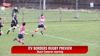 ITV BORDERS RUGBY PREMIERSHIP amp NL PREVIEW  6924 [upl. by Laerdna]