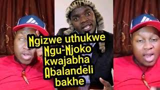 uNjoko ubize uNgizwe Mchunu ngengaphansi likamama wakhe embarrassed kwalenkulumo kaNgizwe [upl. by Ariem]