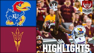 Kansas Jayhawks vs Arizona State Sun Devils  Full Game Highlights  ESPN College Football [upl. by Anibur]