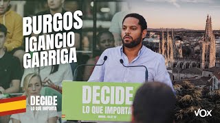 Discurso de Ignacio Garriga en Burgos decideloqueimporta [upl. by Jago]