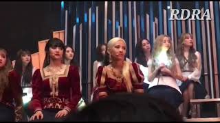 lovelyz and Gidle React To Mamamoo  Destiny  Queendom Final [upl. by Leahcimrej]