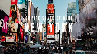 NEW YORK EMPIRE STATE OF MIND  CINEMATIC VIDEO [upl. by Schramke930]