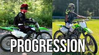 2 YEARS of DIRT BIKE Progression [upl. by Jit]