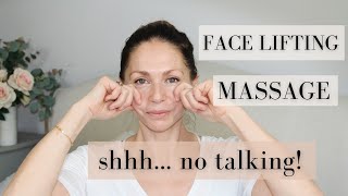 Face lifting massage Abigail James NO TALKING [upl. by Groot]