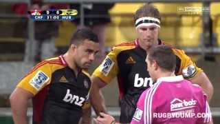 Liam Messam punches TJ Perenara in the face [upl. by Ycrep]