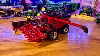 Case IH 7150 Prestige Collection Combine Review  164 Scale [upl. by Wymore]