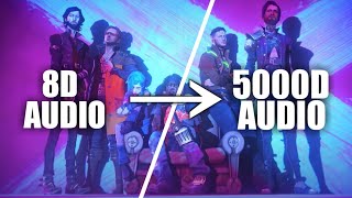 imagine dragons  JID  Enemy5000D Audio  Not 2000D AudioUse🎧  Share [upl. by Neelia71]