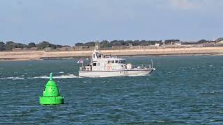 HMS Dasher on the Solent [upl. by Eelhsa568]