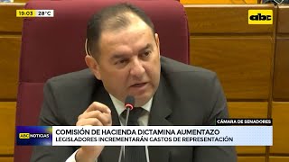 Comisión de Hacienda del Senado dictamina aumentazo incrementarán los gastos de representación [upl. by Dnomse135]