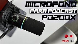 El mejor MICRÓFONO para PODCAST económico  usb C usb A y XLR  Maono PD200X  Review [upl. by Nesrac]