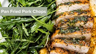 Pan Fried Pork Chops shorts [upl. by Nauaj]