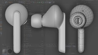 Industrial DesignProduct Modeling 4  Earpod  Cinema 4D Modeling Tutorial [upl. by Tallou]