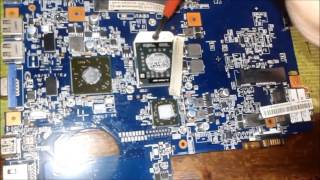 ACER ASPIRE 5540 554257405742VIDEO PROBLEM [upl. by Haronid]