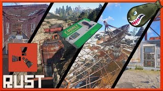 Rust  How to Get Green Key Cards amp Where to Use Them All Green Puzzle Locations Rust Tutorials [upl. by Ibot802]