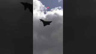 Fast Typhoon Burner Pass at Biggin Hill Airshow shorts bringbackbigginhillairfair [upl. by Chemash501]