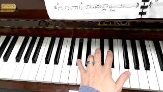 How to play a G sharp minor 7 chord on piano [upl. by Sasnett440]