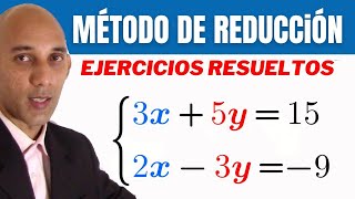 Sistemas de ecuaciones método de reduccion  Ejercicios Resueltos 1 [upl. by Etnuahc]