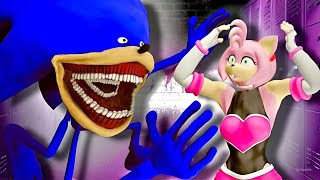 AMY LOVE KIDNAPPED in NIGHTMARE vs ALL SONIC TAPES FAMILY LOVE STORY In Garrys Mod [upl. by Argyle]