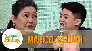 Magandang Buhay Elijah admits that Maricel is a cool mom [upl. by Walling365]