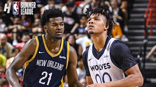 New Orleans Pelicans vs Minnesota Timberwolves  FULL Game Highlights  2024 NBA Summer League [upl. by Carrew]