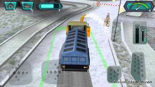 Snow Blower Truck Sim 3D Level 5 Stage 1 Gameplay [upl. by Naux584]