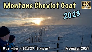 Montane Cheviot Goat 2023  Northumberland  4K  December 2023 [upl. by Suivatco]