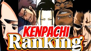 Ranking ALL Known Kenpachi Weakest to Strongest [upl. by Akirej]