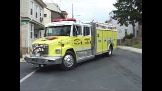 Rainbow Hose Company 1 Rescue 727 Parade amp Housing [upl. by Oicnaneb]