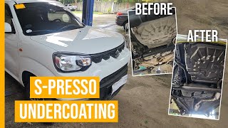 Suzuki Spresso Undercoating  Rust Protection Review and Process [upl. by Kitti]