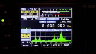 Recent RS918 HF SDR demo shortwave reception [upl. by Imaon431]