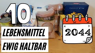 10 Lebensmittel die ewig haltbar sind  Perfekt zum preppen [upl. by Meri]