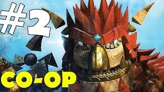 Knack COOP Walkthrough Part 2 Gameplay Lets Play Playthrough 1080p HD [upl. by Roshelle]