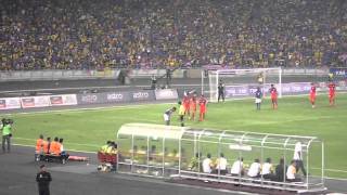 Singapore v Malaysia World Cup Quallfiers 2011  The Atmosphere in Bukit Jalil Stadium [upl. by Aicened]