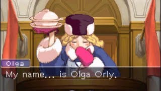 Apollo Justice Ace Attorney  Ep 1 Part 3 Olga Orly Testifies [upl. by Assilana]