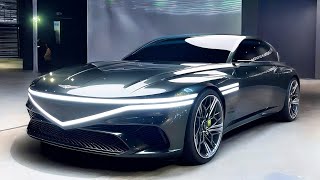 The 2025 Genesis X Speedium Coupe Concept Revealed in details [upl. by Anelec]