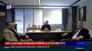 İDRİS ALAN AKSA DOĞALGAZ DAĞITIM AŞ’Yİ ZİYARET ETTİ [upl. by Livingstone516]