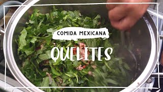 Receta de Quelites con carne fácil y DELICIOSOS [upl. by Lory231]