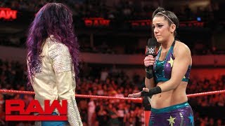 Bayley is still angry at Sasha Banks Raw March 19 2018 [upl. by Kelley597]