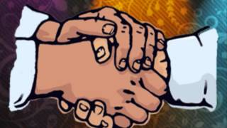 Two handed handshake [upl. by Stearns]