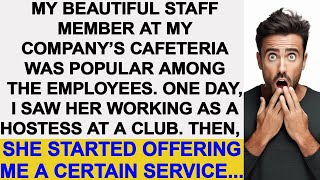 My beautiful staff was popular but I saw her working as a hostess She started offering me [upl. by Brill414]