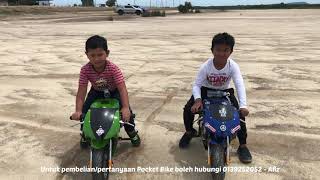 Pocket Bike 49cc 2 Stroke Part 1 Ride kat Pasir Puteh Kelantan song by Dat tick Rich Brian [upl. by Parks]