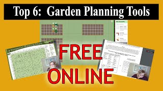 6 FREE Vegetable Garden Planning tools  design a vegetable garden layout [upl. by Eelessej185]